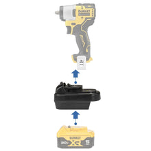 Charger l'image dans la galerie, Adaptateur de batterie DeWalt 20V vers DeWalt 12V