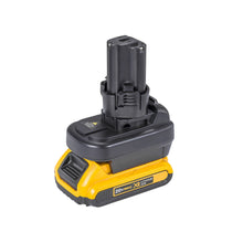 Charger l'image dans la galerie, Adaptateur de batterie DeWalt 20V vers Makita 10,8V CXT (style à broches)