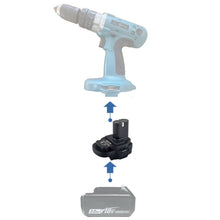 Charger l'image dans la galerie, Adaptateur de batterie Makita 18V vers Makita 18V (Ni-MH / Ni-Cad)