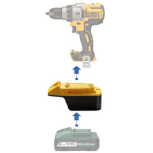 Charger l'image dans la galerie, Adaptateur de batterie Masterforce 20V vers DeWalt 20V