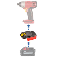 Load image into Gallery viewer, Milwaukee 18V to Chicago Electric 18V Battery Adapter