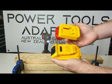 Charger et lire la vidéo dans la visionneuse de la Galerie, Adaptateur de batterie DeWalt 20V vers Milwaukee 18V