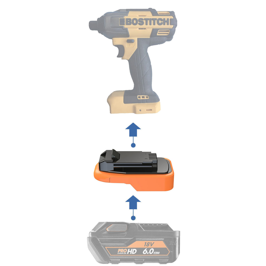 AEG 18V à Bostitch 18V Adaptateur de Batterie