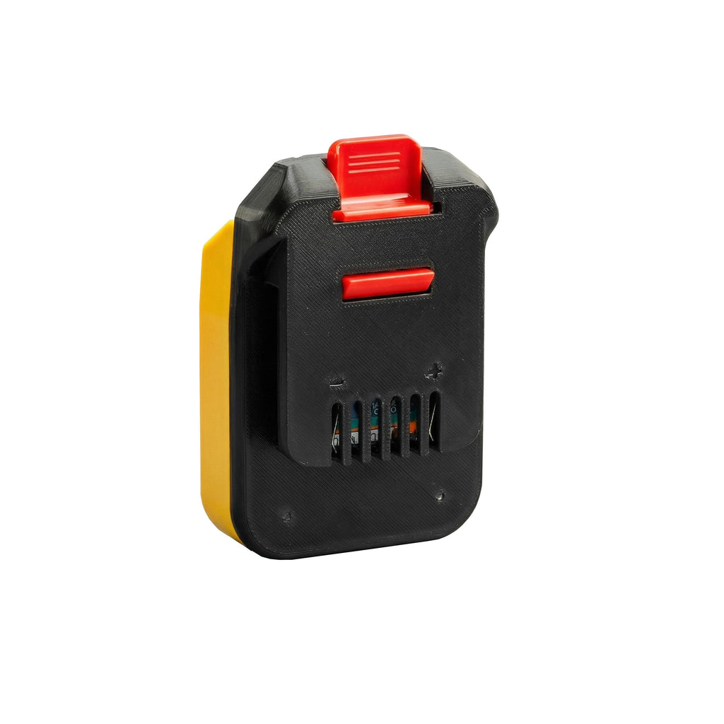 DeWalt 20V vers MacNaught 18V Adaptateur de batterie (pompe, pistolet à graisse)