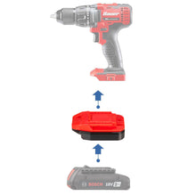 Charger l'image dans la galerie, Adaptateur de batterie Bosch (Bleu) 18V vers Bauer 20V
