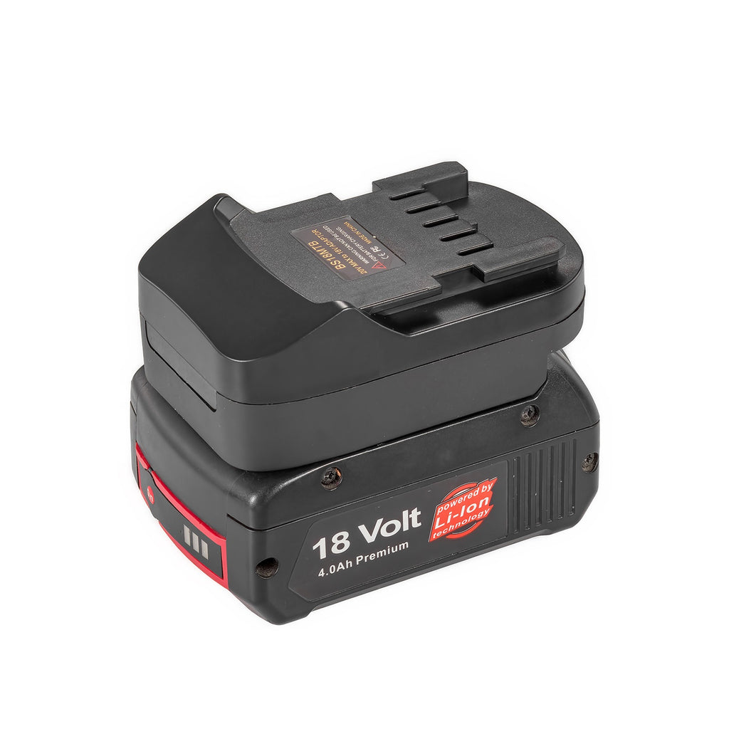 Bosch (Blue) 18V to Metabo 18V CAS Battery Adapter