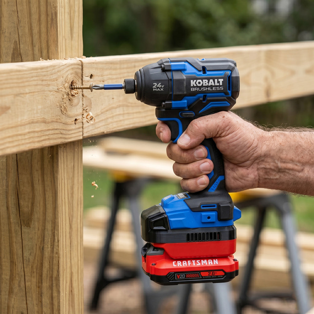 Craftsman 20V vers Kobalt 24V Adaptateur de batterie