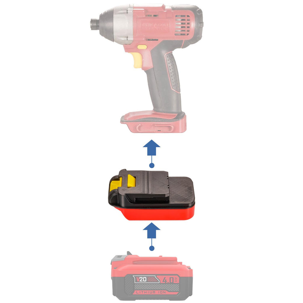 Craftsman 20V vers Chicago Electric 18V Adaptateur de batterie