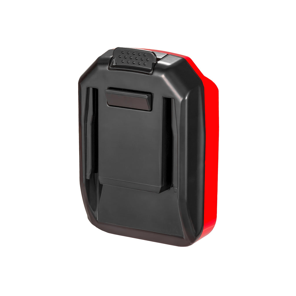 Craftsman 20V to WORX 20V PowerShare (Orange) battery adapter - WORX tool-side connection, terminal slots and release button