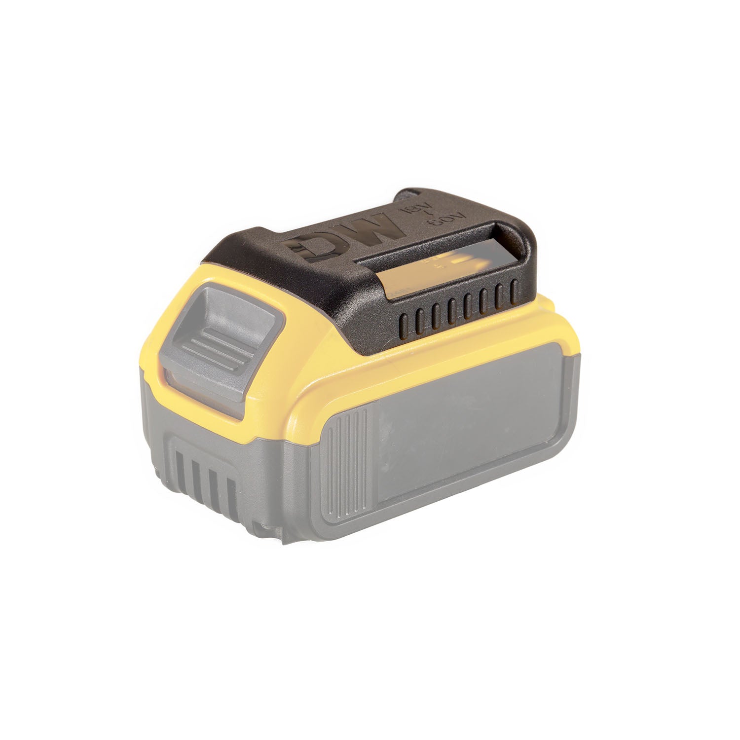 Support de batterie DeWalt 20V-60V avec fixation