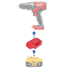 Charger l&#39;image dans la galerie, Adaptateur de batterie DeWalt 20V vers Bauer 20V
