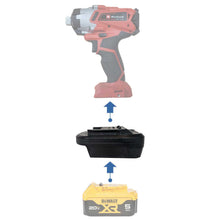 Charger l'image dans la galerie, Adaptateur de batterie DeWalt 20V vers Einhell PXC 18V

