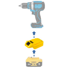 Charger l&#39;image dans la galerie, DeWalt 20V à Hercules 20V Adaptateur de Batterie
