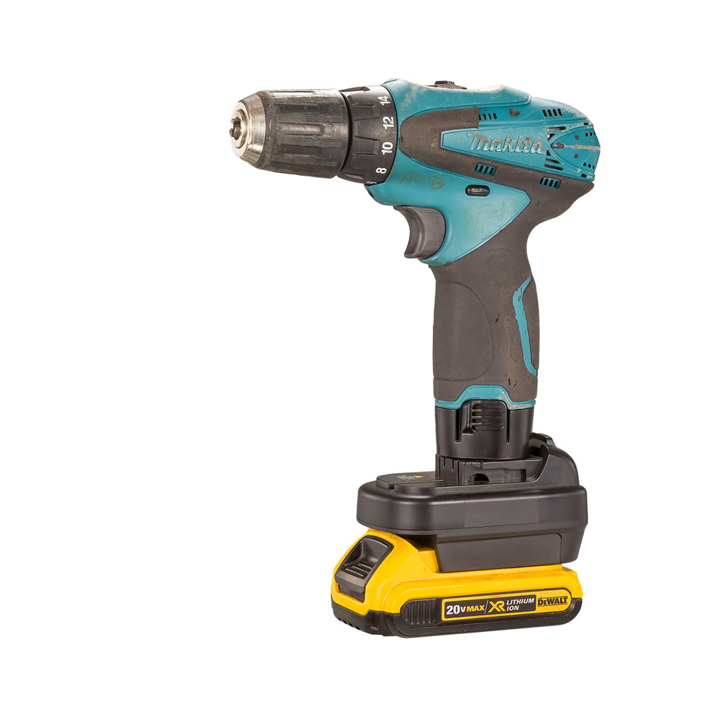 DeWalt 20V to Makita 10.8V CXT (Post Style) Battery Adapter