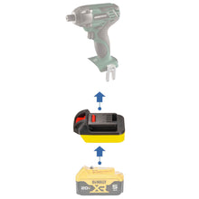 Load image into Gallery viewer, DeWalt 20V to Masterforce 20V Battery Adapter
