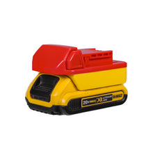 Charger l&#39;image dans la galerie, Adaptateur de batterie DeWalt 20V vers Milwaukee 18V
