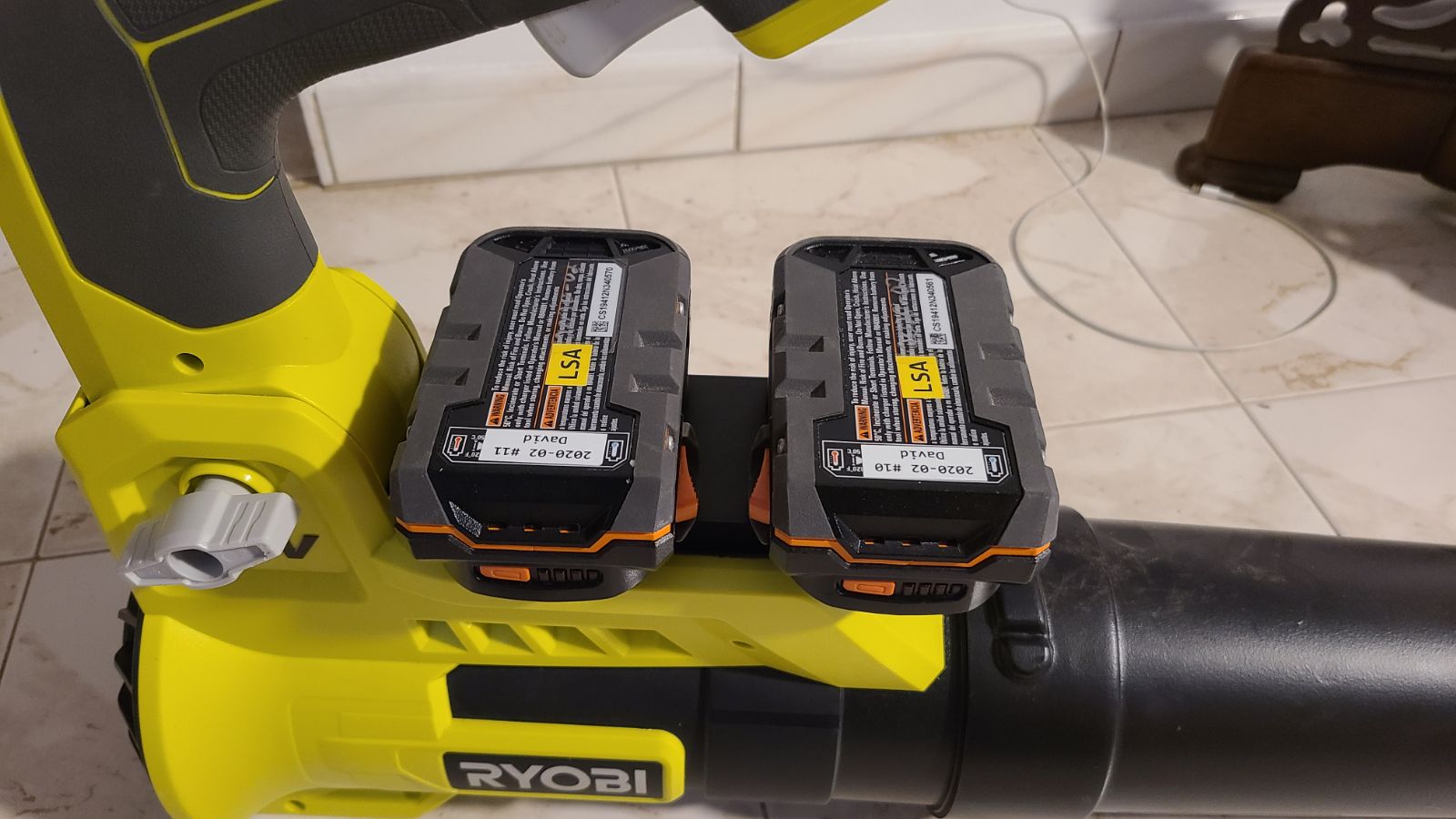 Ryobi 18v to 40v adapter sale