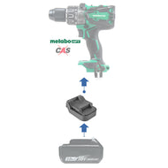 Makita 18V à Metabo 18V HPT Adaptateur de Batterie