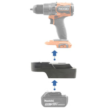 Charger l&#39;image dans la galerie, Adaptateur de batterie Makita 18V vers RIDGID 18V
