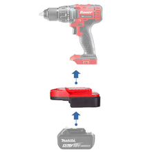 Load image into Gallery viewer, Makita 18V to Bauer 20V Battery Adapter
