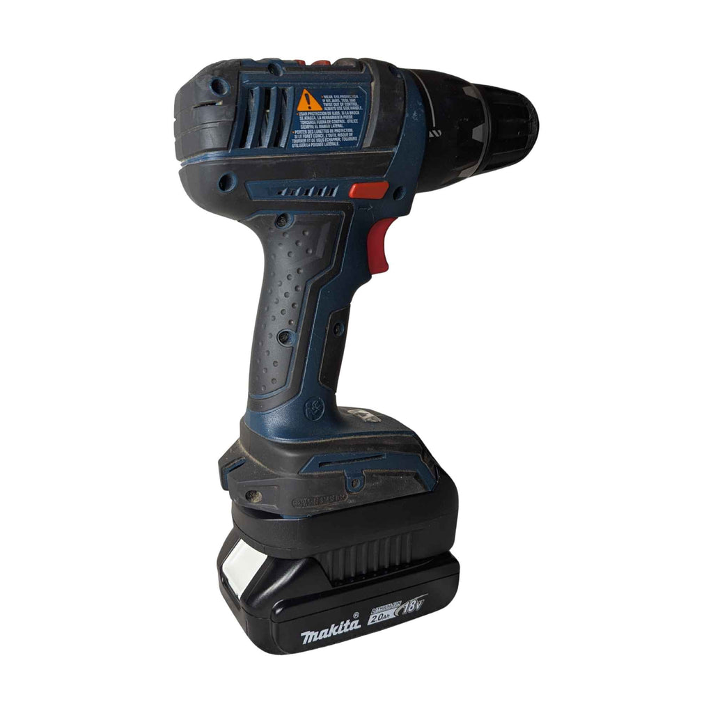 Makita 18V LXT vers Bosch 18V GBA (Bleu) Adaptateur de batterie