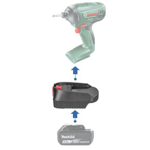 Charger l&#39;image dans la galerie, Adaptateur de batterie Makita 18V vers Bosch (vert) 18V

