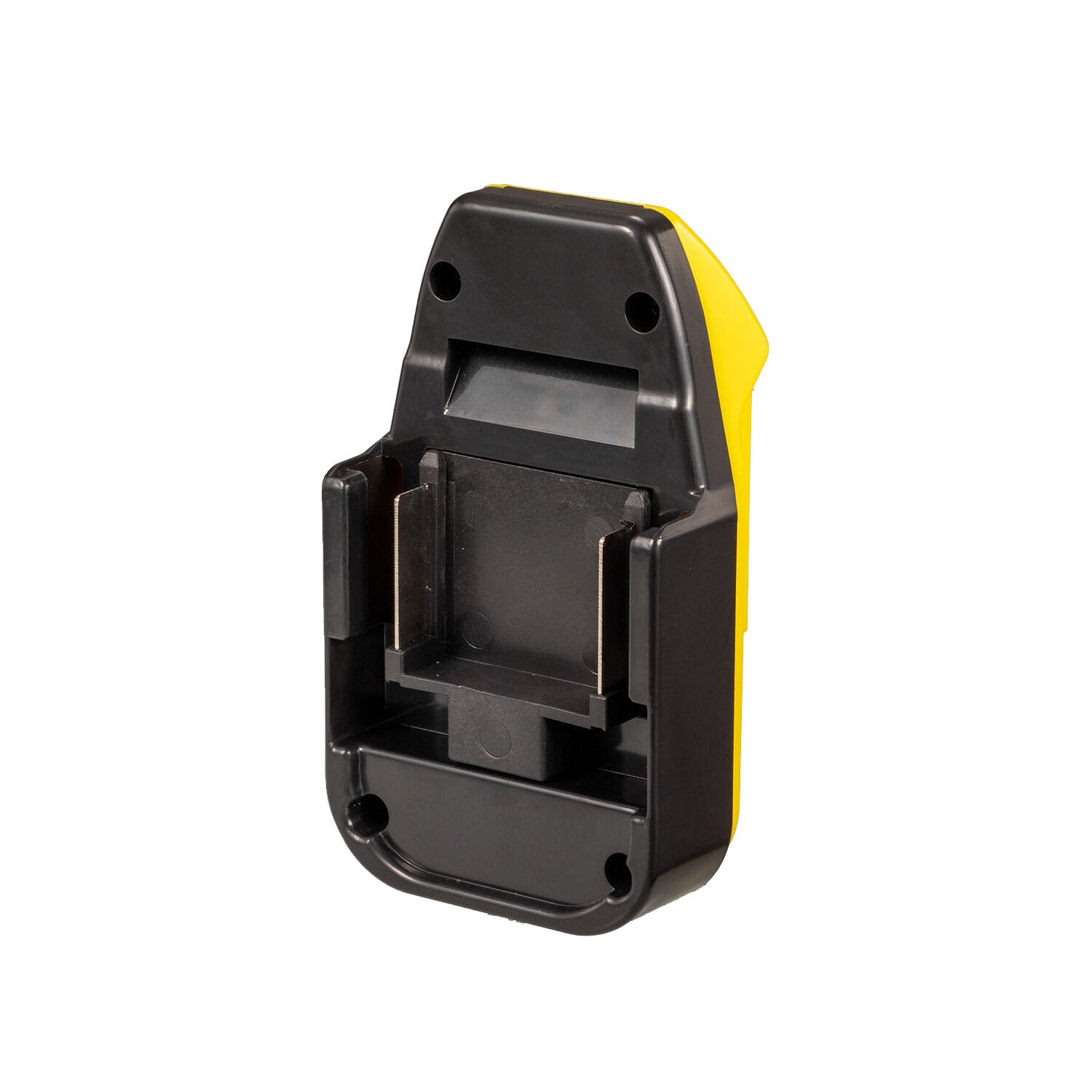 Makita 18V LXT to Hercules 20V battery adapter - battery-side connection, twin spring contacts beside the central block
