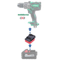 Milwaukee M18 vers Metabo HPT 18V Adaptateur de batterie