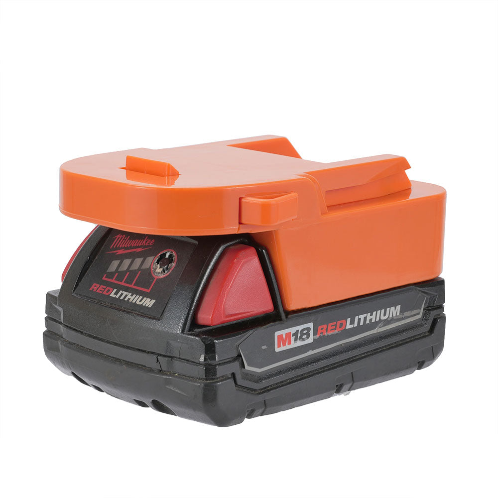 Milwaukee M18 vers RIDGID 18V Adaptateur de batterie