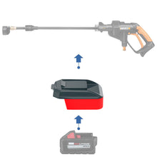 Load image into Gallery viewer, Milwaukee 18V to WORX 20V PowerShare (Orange) Battery Adapter
