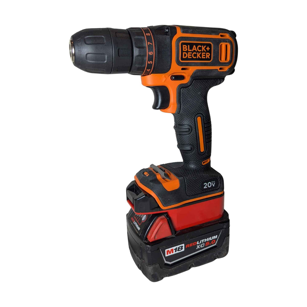 Milwaukee M18 vers Black and Decker 20V Adaptateur de batterie