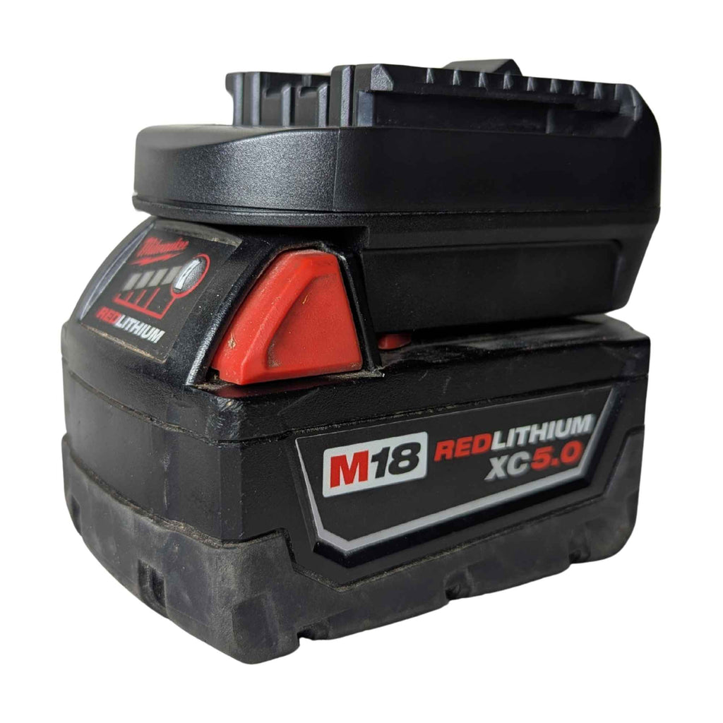Milwaukee M18 vers Bosch 18V GBA (Bleu) Adaptateur de batterie