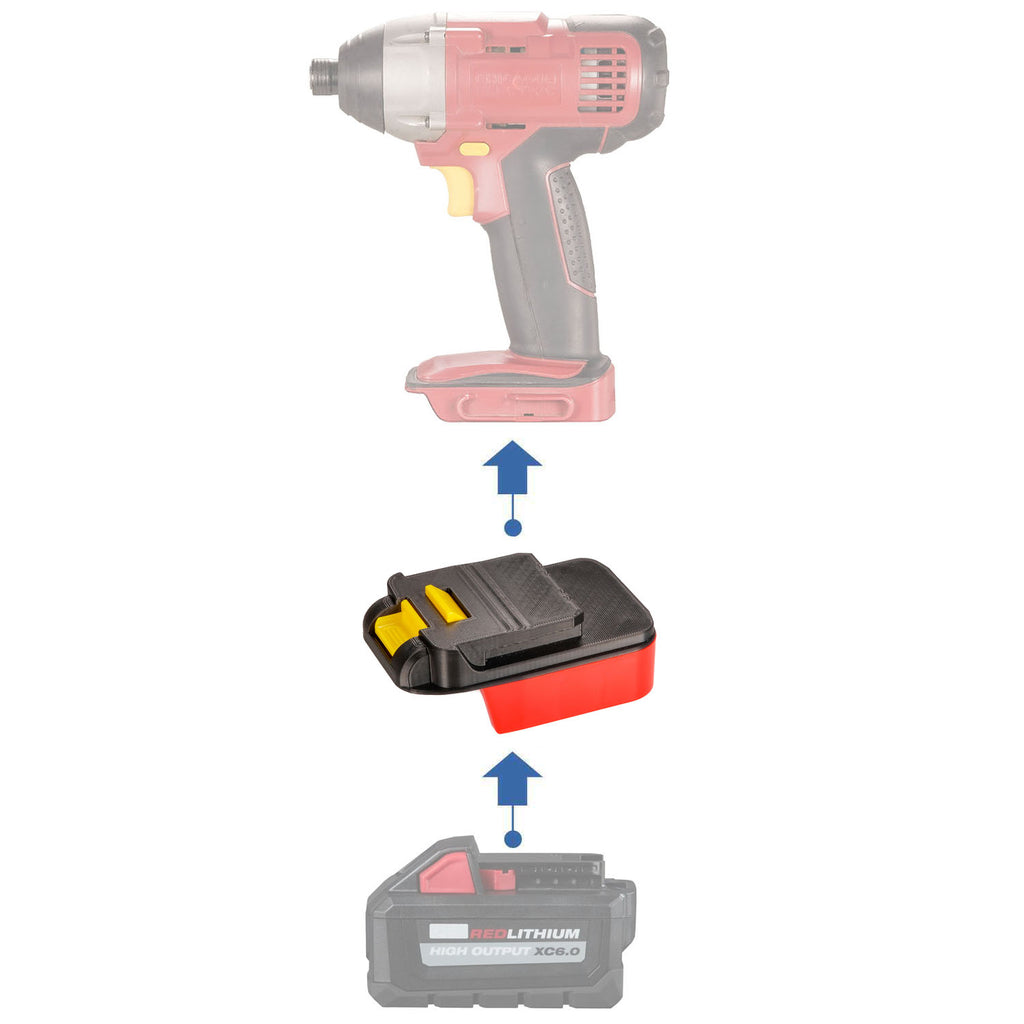 Milwaukee 18V vers Chicago Electric 18V Adaptateur de batterie