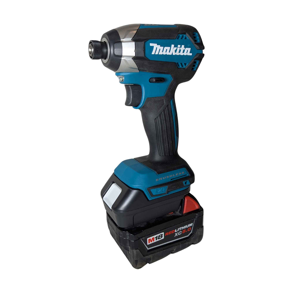 Milwaukee M18 vers Makita 18V LXT Adaptateur de batterie
