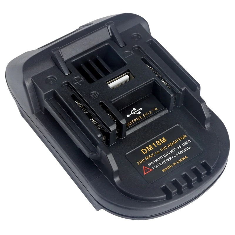 Milwaukee M18 vers Makita 18V LXT Adaptateur de batterie