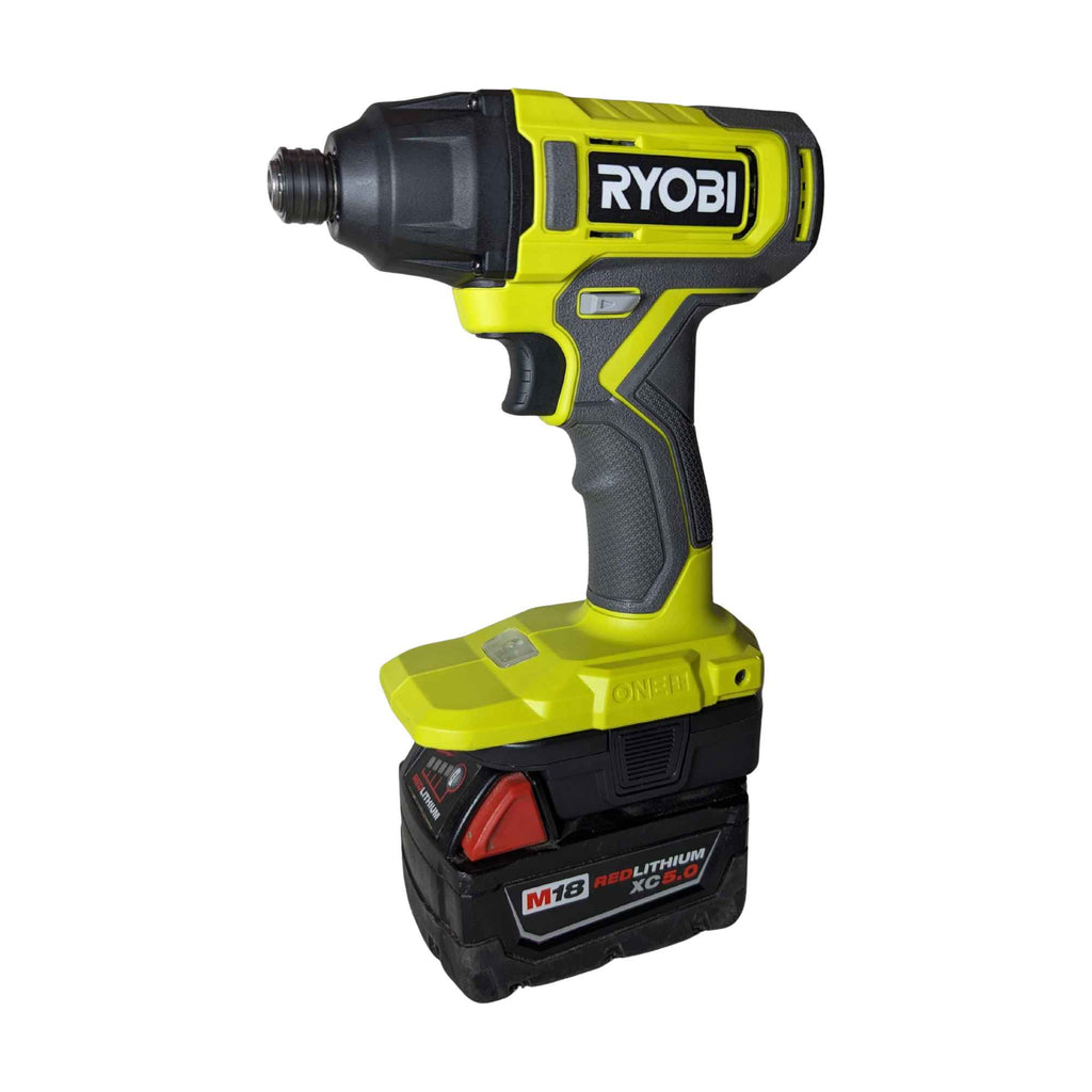Adaptateur de batterie Milwaukee 18V vers Ryobi 18V