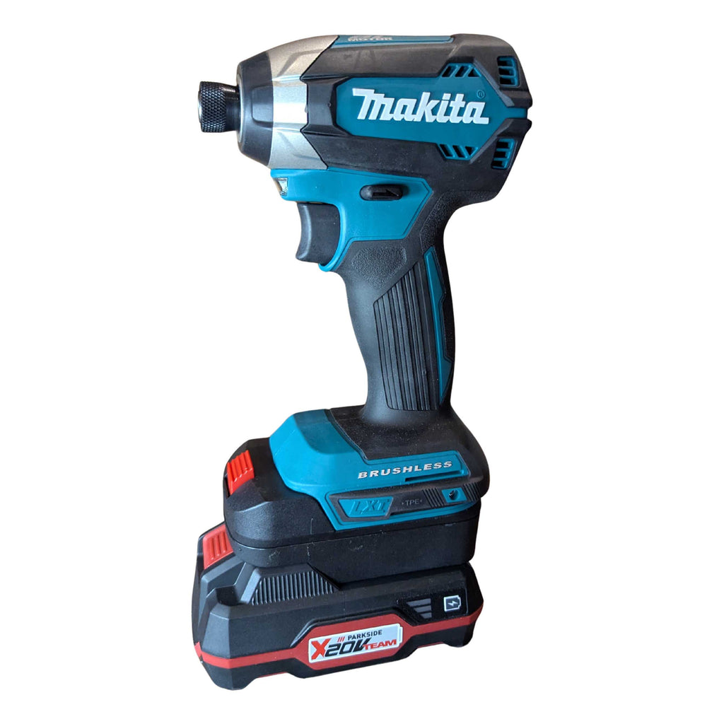 Parkside X20V vers Makita 18V LXT Adaptateur de batterie