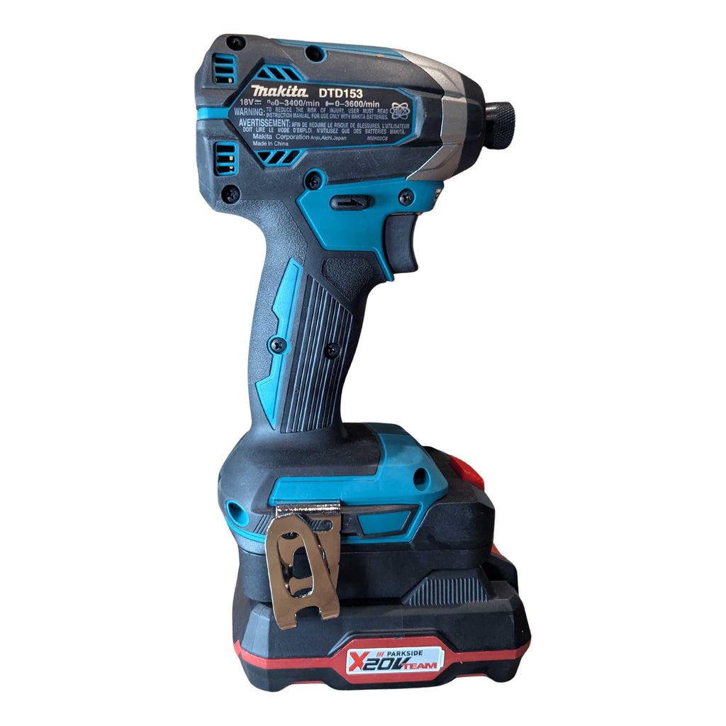 Parkside X20V vers Makita 18V LXT Adaptateur de batterie
