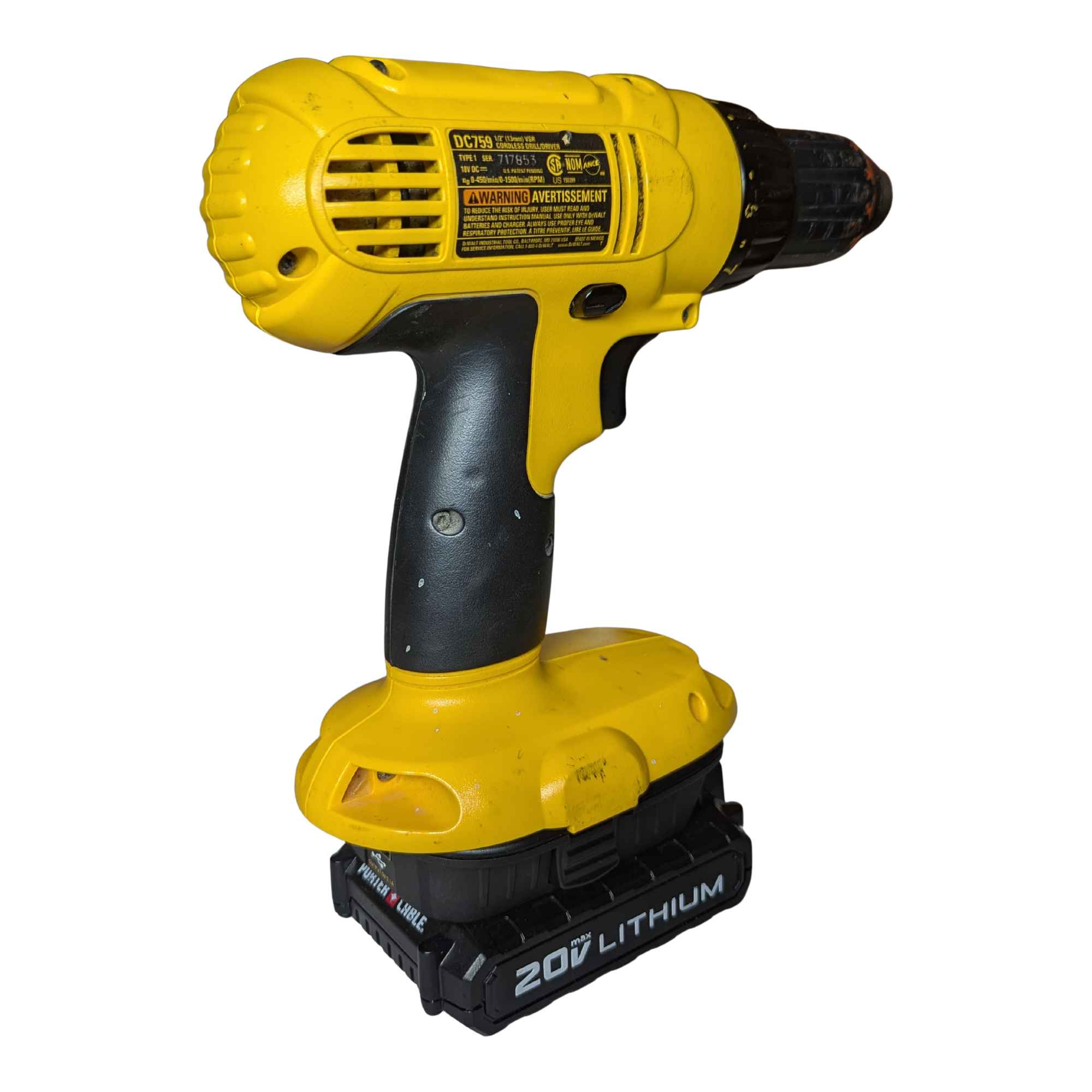 Porter Cable 20V vers DeWalt 18V Adaptateur de batterie