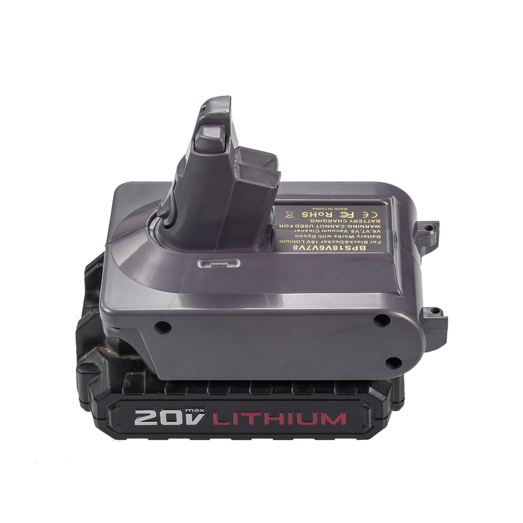 Porter Cable 20V vers Dyson V7 Adaptateur de batterie