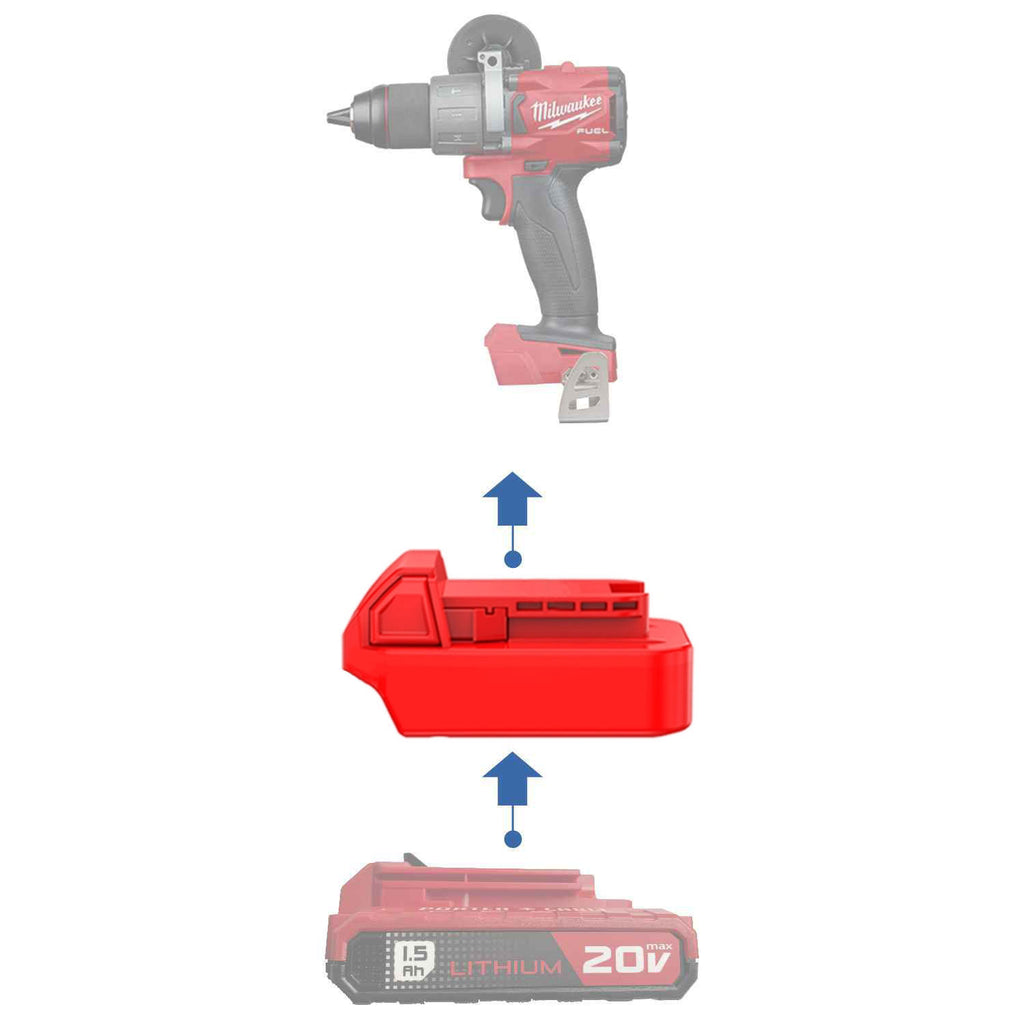 Porter Cable 20V vers Milwaukee M18 Adaptateur de batterie