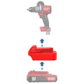 Porter Cable 20V vers Milwaukee M18 Adaptateur de batterie