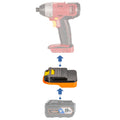 RIDGID 18V vers Chicago Electric 18V Adaptateur de batterie