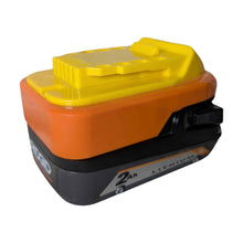 Charger l'image dans la galerie, Adaptateur de batterie RIDGID 18V vers DeWalt 20V (ABS)
