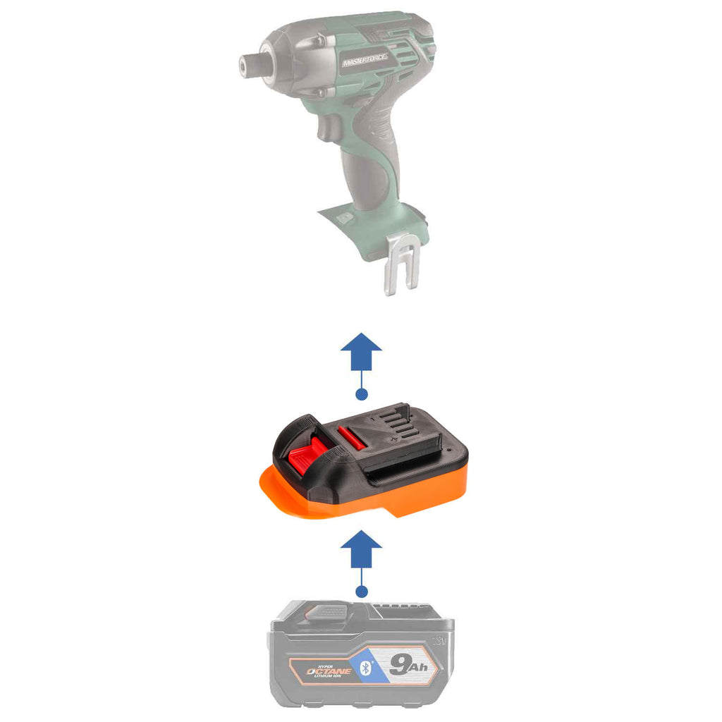 RIDGID 18V vers Masterforce 20V Adaptateur de batterie