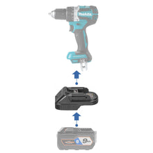 Charger l'image dans la galerie, Adaptateur de batterie RIDGID 18V vers Makita 18V (ABS)
