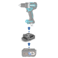 Charger l&#39;image dans la galerie, Adaptateur de batterie RIDGID 18V vers Makita 18V (ABS)
