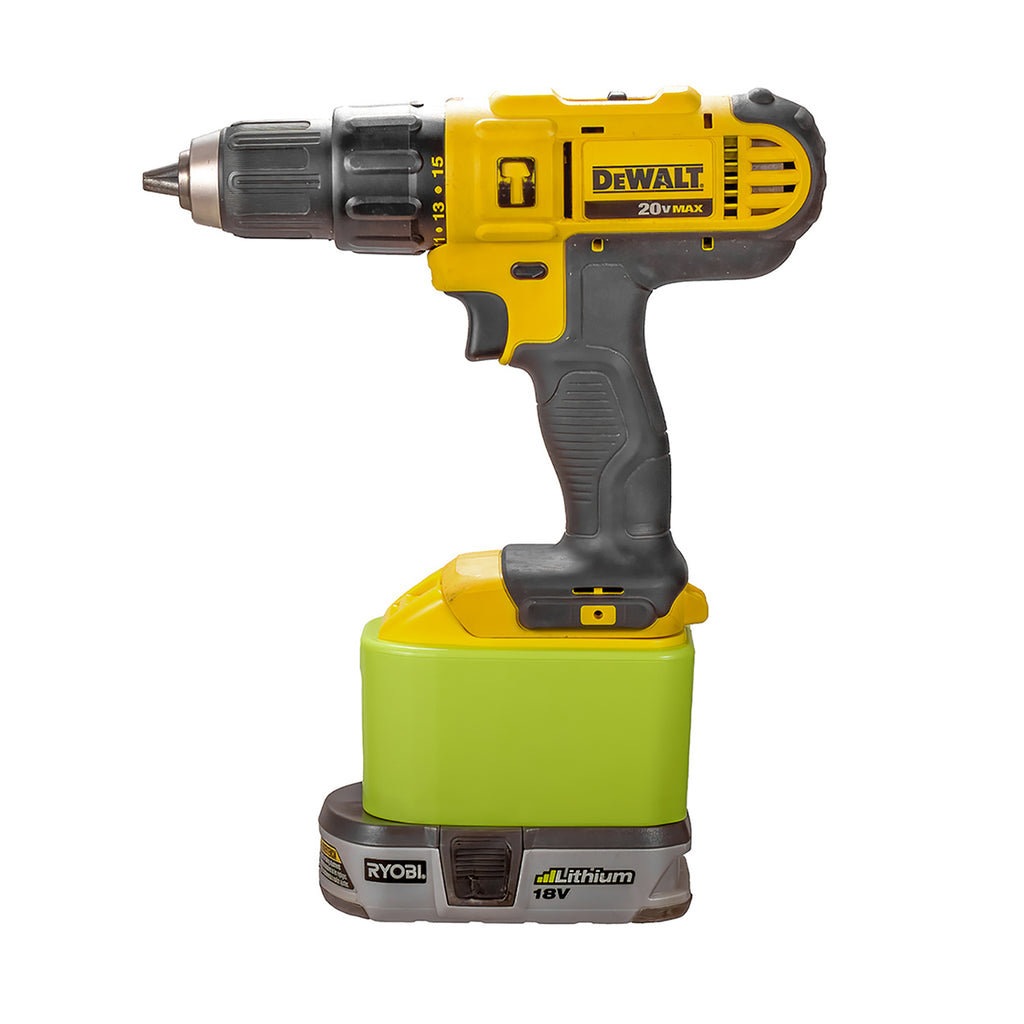 Ryobi 18V ONE+ vers DeWalt 20V MAX Adaptateur de batterie