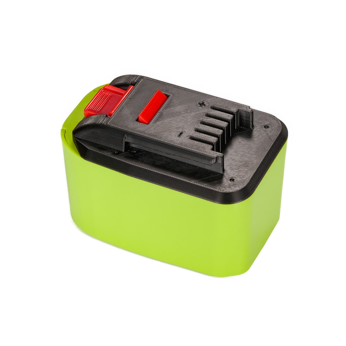 Ryobi 18V ONE+ to Mastercraft 20V (PWRPOD / Blue) battery adapter - Mastercraft tool-side connection, terminal slots