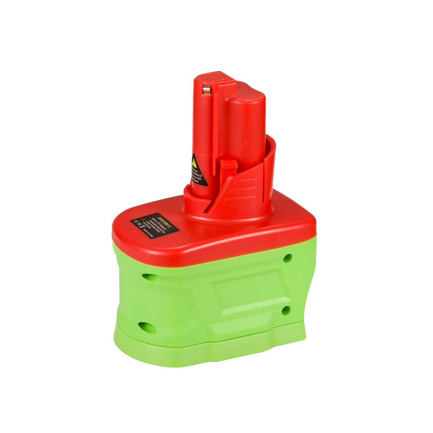 Ryobi 18V ONE+ to Milwaukee M12 battery adapter - Milwaukee tool-side stem with its rails